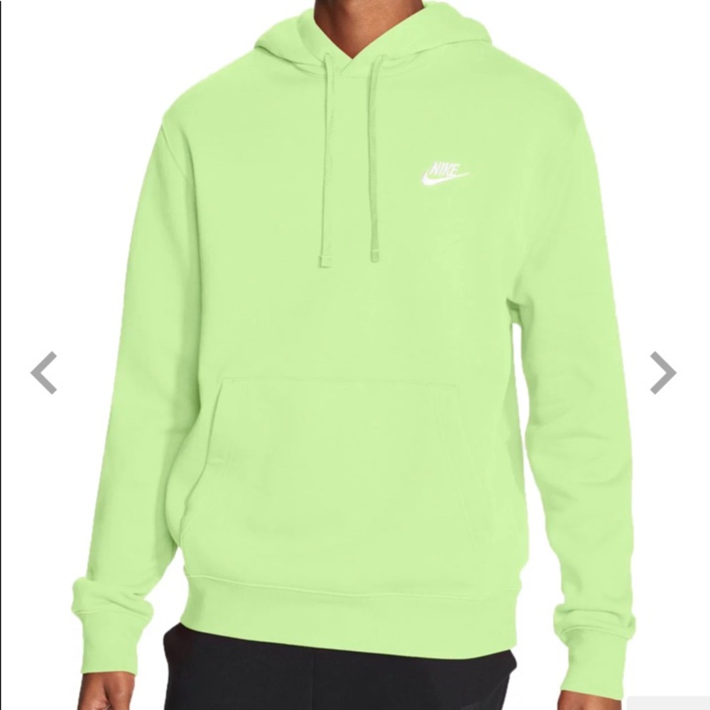 Nike light green sweatshirt